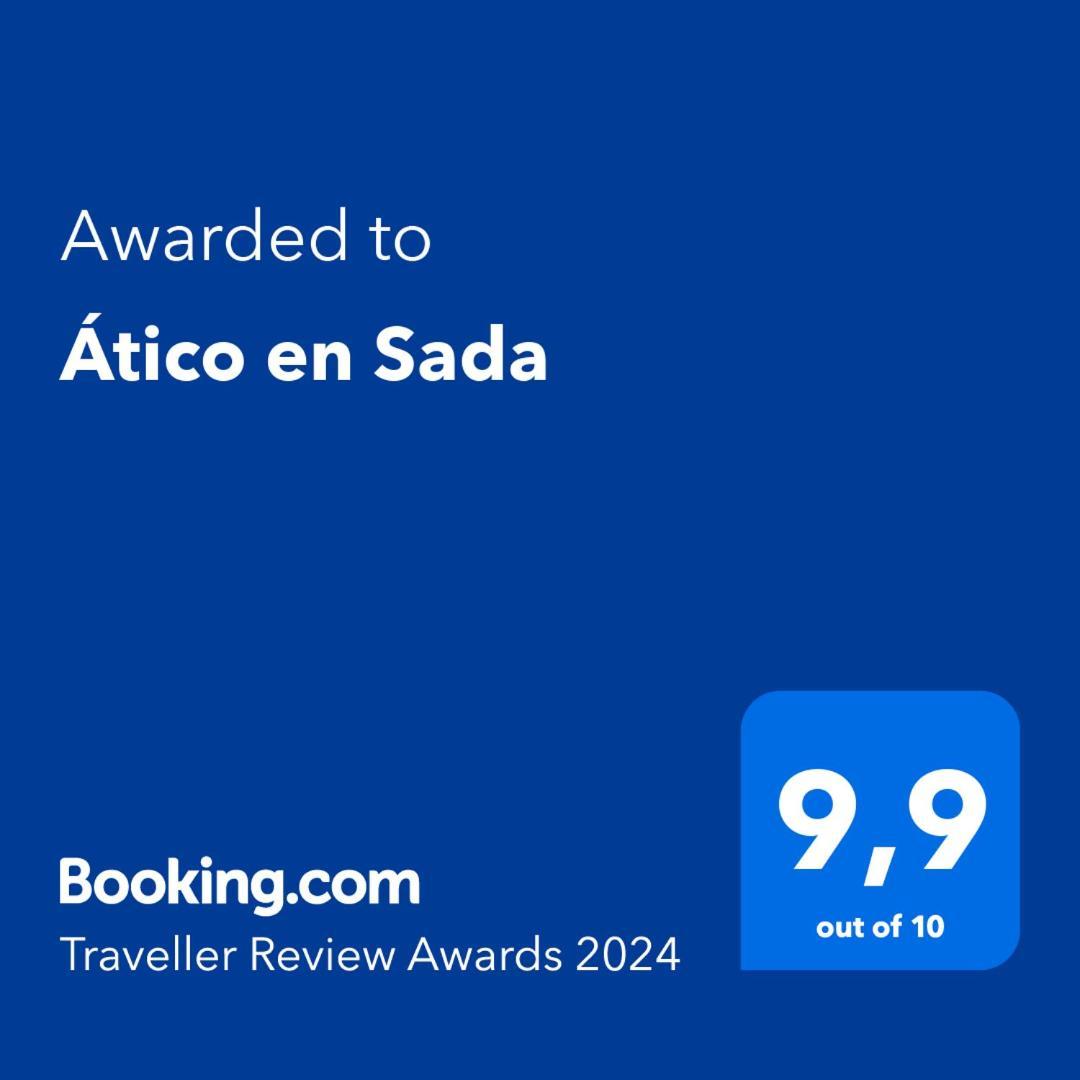 Apartmán Atico En Sada Exteriér fotografie